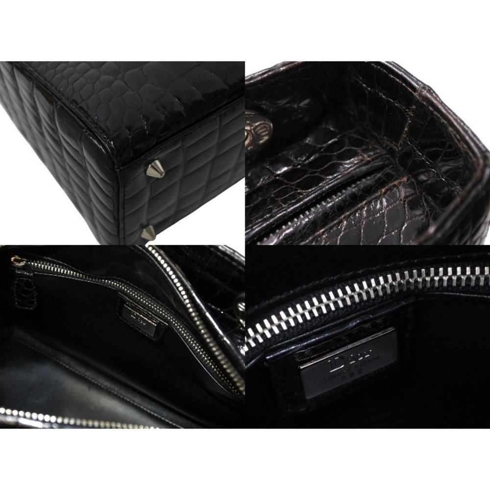 Christian Dior Lady handbag crocodile leather - Picture 9 of 10